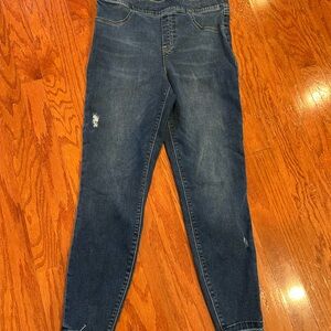 Spanx Skinny Blue Denim Jeans